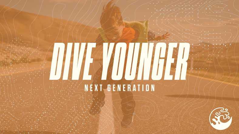 DIVE YOUNGER 
🌊🤿🤪
Come this Sunday as we dive into the next generation!
